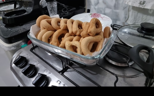 Rosquinha de polvilho doce Fedora
