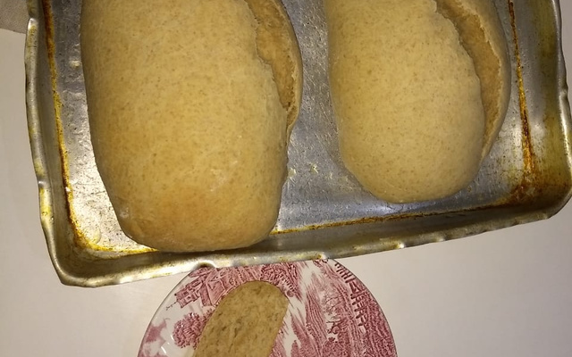 Pão caseiro demais