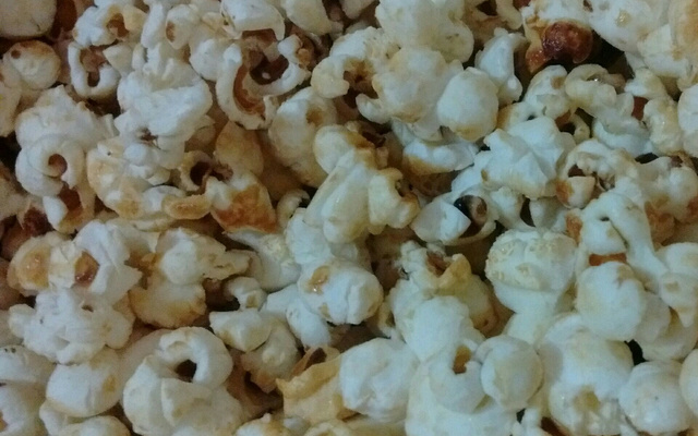 Pipoca doce não grudenta