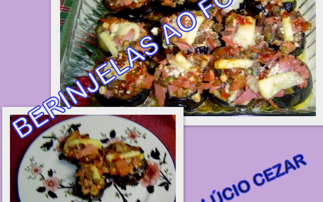 Berinjelas ao forno