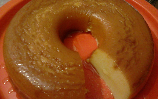 Pudim de padaria