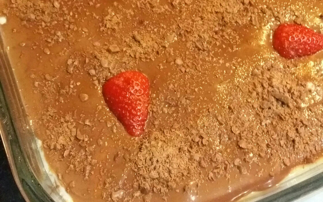 Torta Gelada de Morango