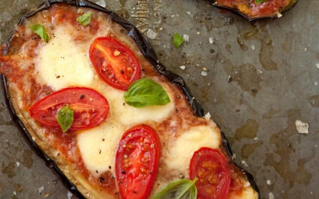 Pizza de berinjela