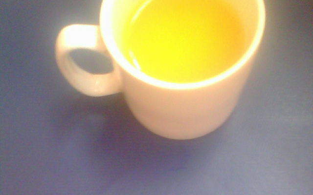 Bebida de manga e limão