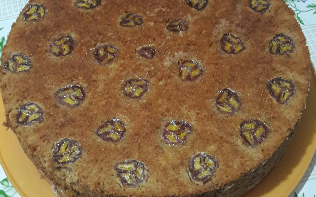 Bolo de banana com canela fácil 