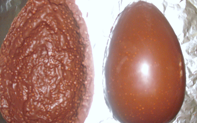 Ovo de Páscoa crocante