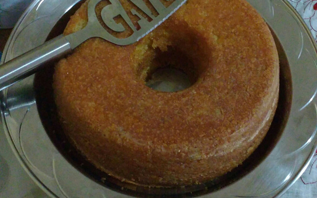 Bolo de iogurte de liquidificador