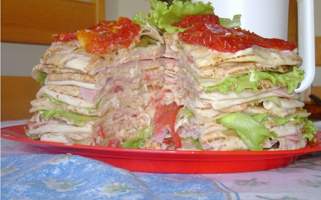 Salada de panqueca