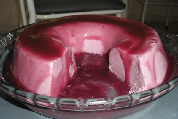 Sobremesa de gelatina