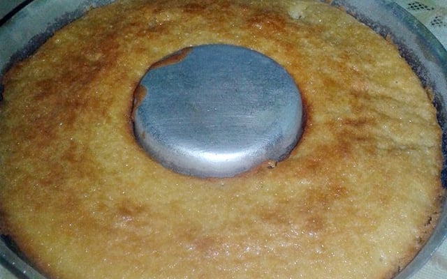 Bolo mix de leite em pó com manteiga