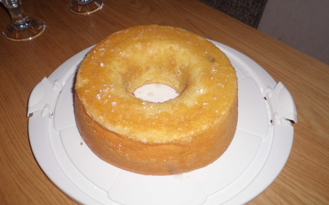 Bolo fofinho de limão