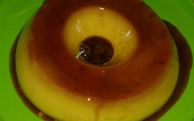 Pudim de leite assado