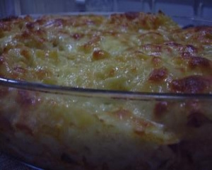 Lasanha de frango e palmito da Camila