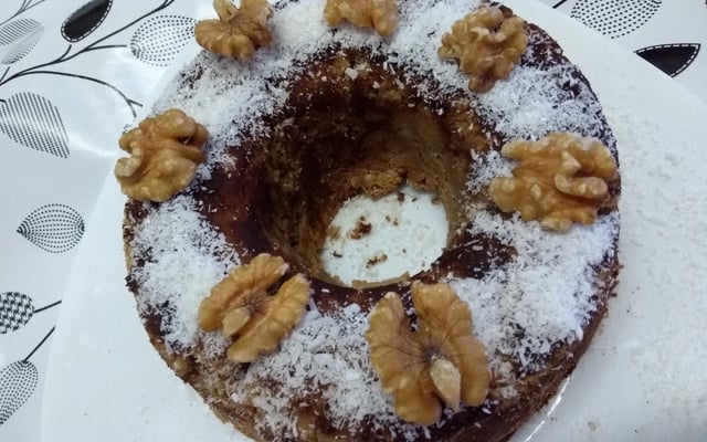 Bolo sem glúten e sem lactose