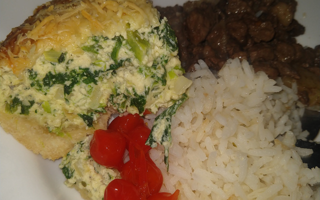 Quiche de espinafre