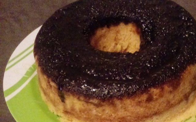 Bolo de fubá para microondas