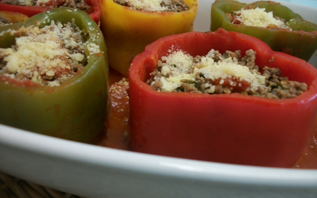 Pimentão recheado