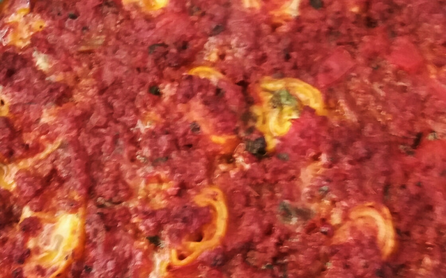 Rondele com massa de pastel