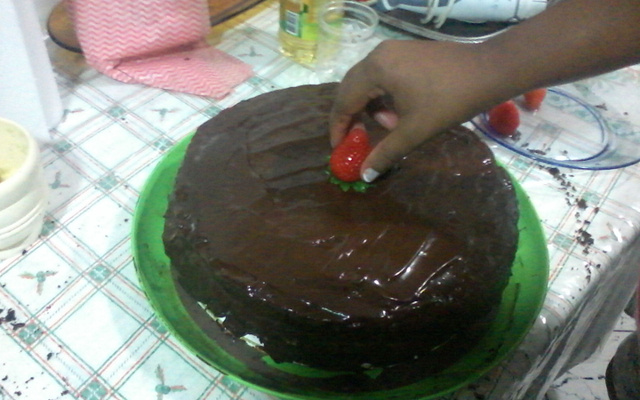 Bolo suflair sensação