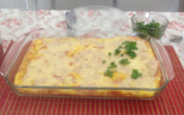 Omelete de forno sem óleo