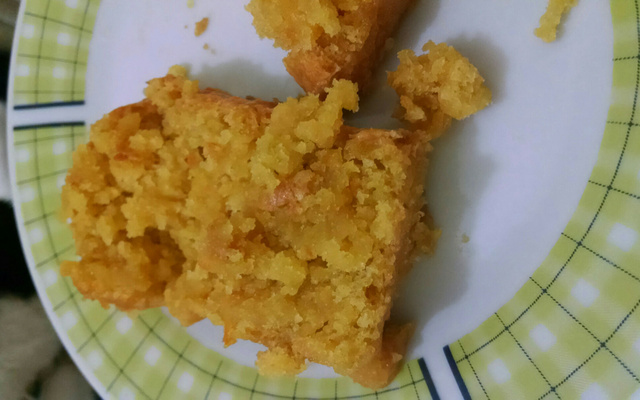 Bolo de maçã molhadinho sem ovos