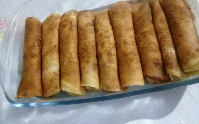 Panquecas de bananas