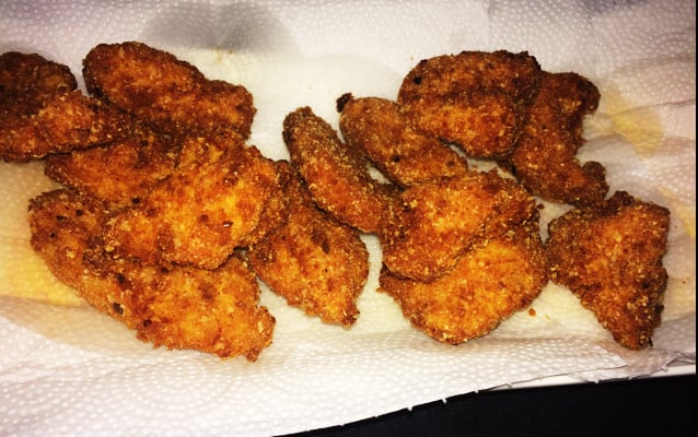 Frango empanado sem ovo muito mais crocante