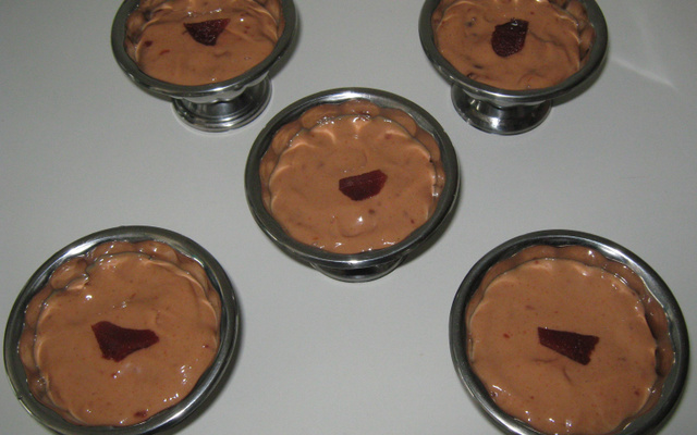 Mousse rápida de goiabada
