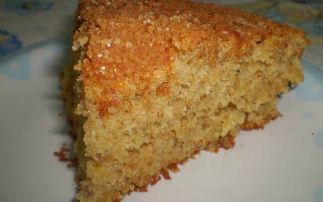 Bolo de fibras da Lú (ração humana)