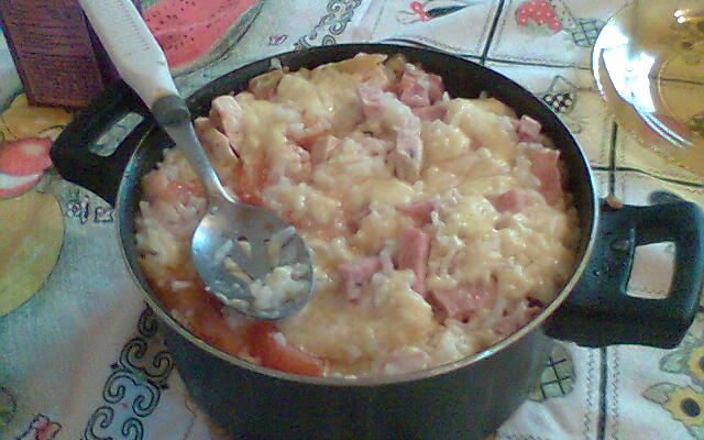 Sopa seca do Amarildo.