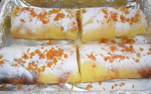 Bolo de laranja sem farinha e sem leite