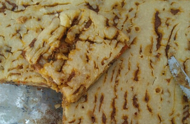 Torta salgada com saladinha