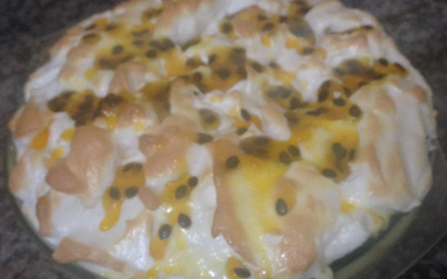 Pavê mousse de maracujá