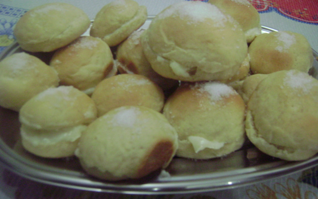 Pequenos sonhos assados