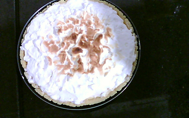 Torta de limão de microondas