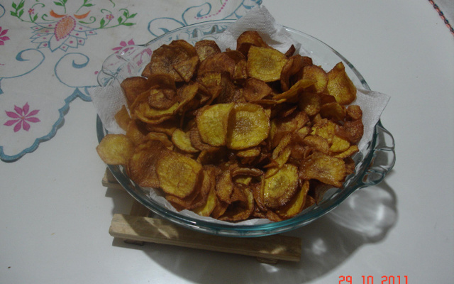 Mandioquinha chips