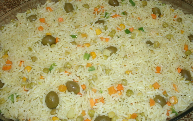 Arroz à moda de legumes