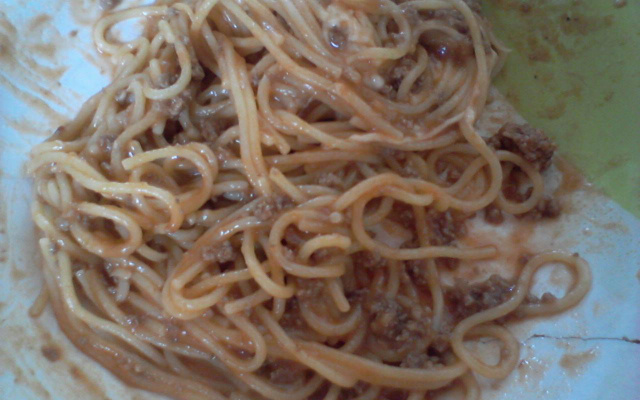 Macarronada à bolonhesa