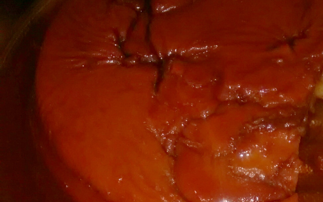 Pudim de pão canelado