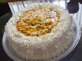 Torta mousse de maracujá