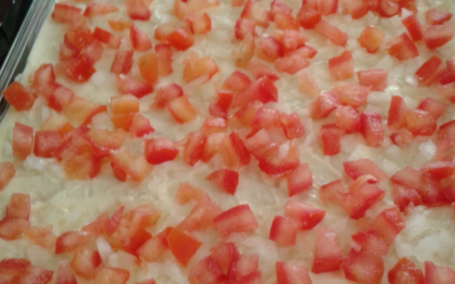 Torta gelada de presunto