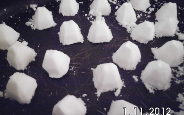 Cubos de açúcar feito em casa!