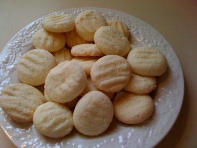 Biscoitos amanteigados