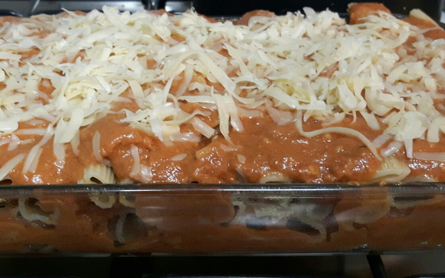 Macarrão penne ao queijo  gorgonzola