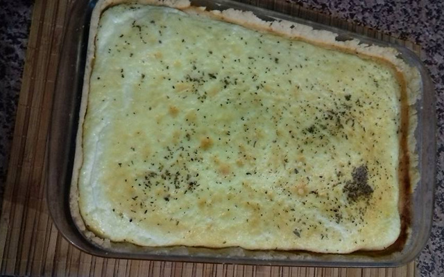 Empadão de queijo