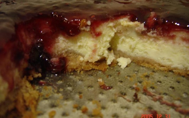 Cheesecake de amora