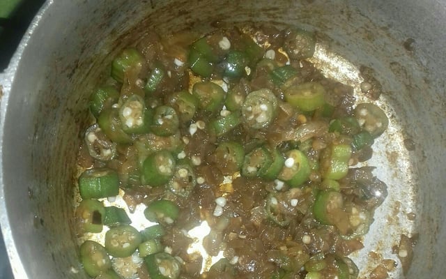 Quiabo refogado (sem baba)