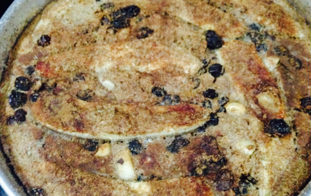 Torta de banana funcional