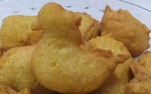 Bolinho de chuva salgado