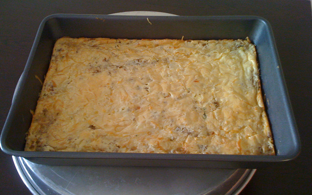 Torta de carne moída